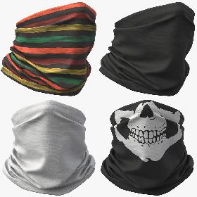 3D Bandana Collection -PBR model